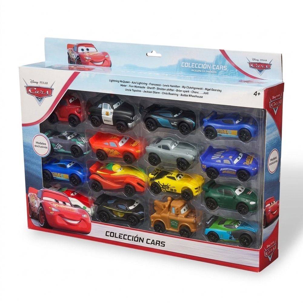CARS COLECCION X16 PERSONAJES CARROS SURTIDOS - 2