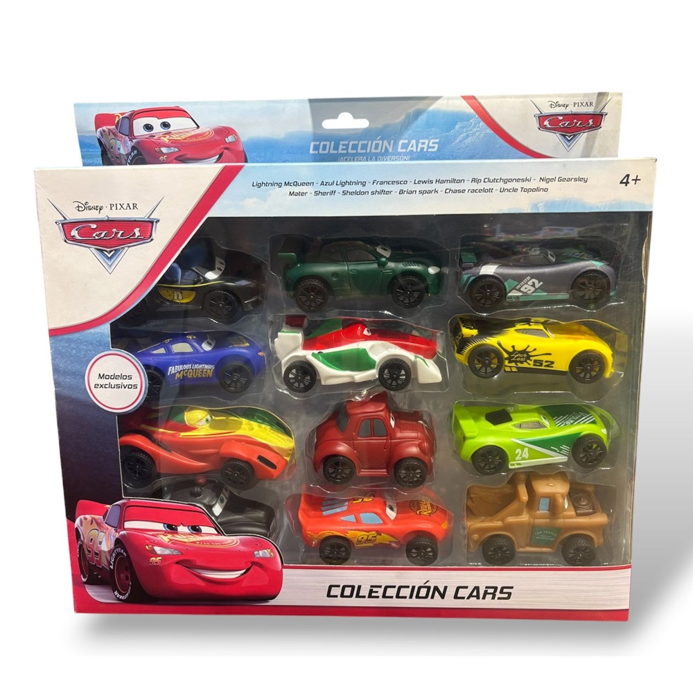 CARS COLECCION X12 PERSONAJES CARROS SURTIDOS - 1