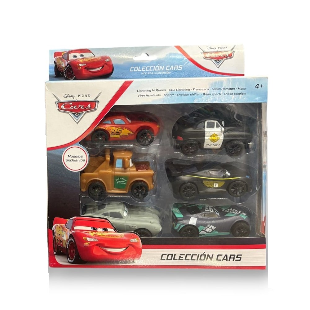 CARS COLECCION X6 PERSONAJES CARROS SURTIDOS - 2