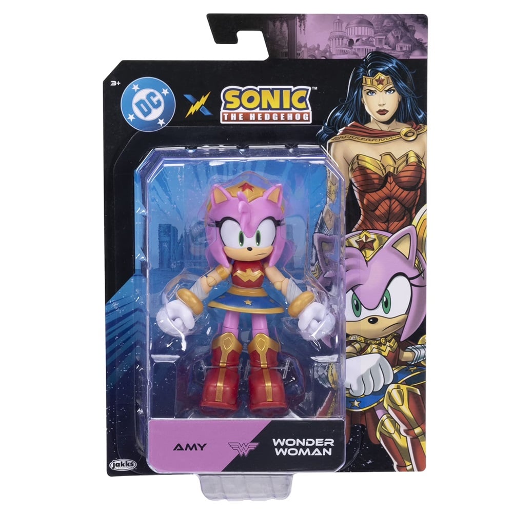 FIGURA DC X SONIC - AMY WONDER WOMAN ARTICULADO 13 CM - 1