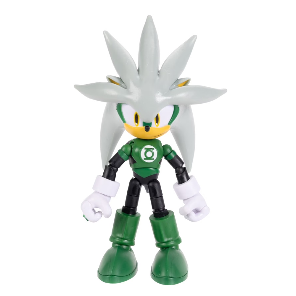 FIGURA DC X SONIC - SILVER GREEN LANTERN ARTICULADO 13 CM - 2