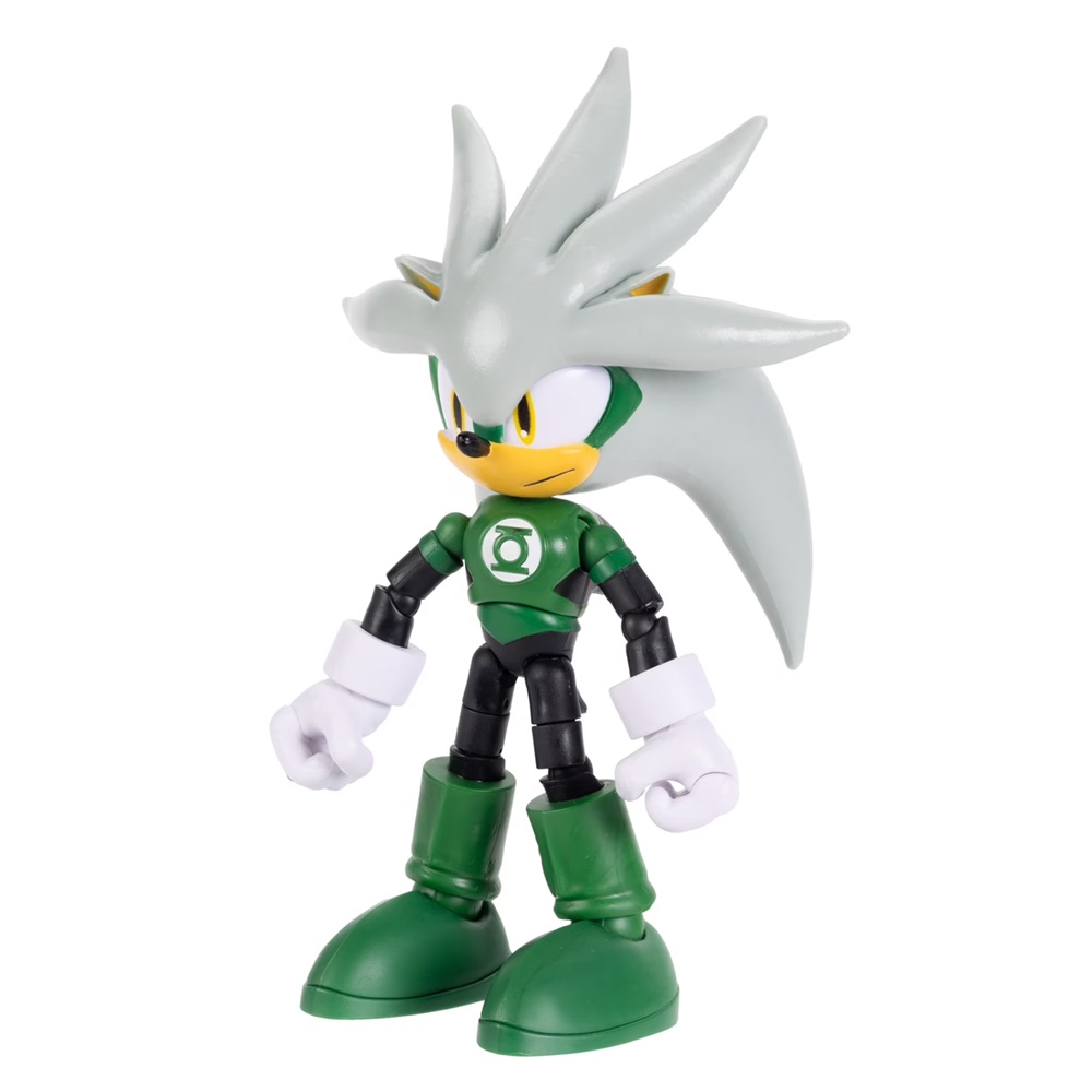 FIGURA DC X SONIC - SILVER GREEN LANTERN ARTICULADO 13 CM - 3