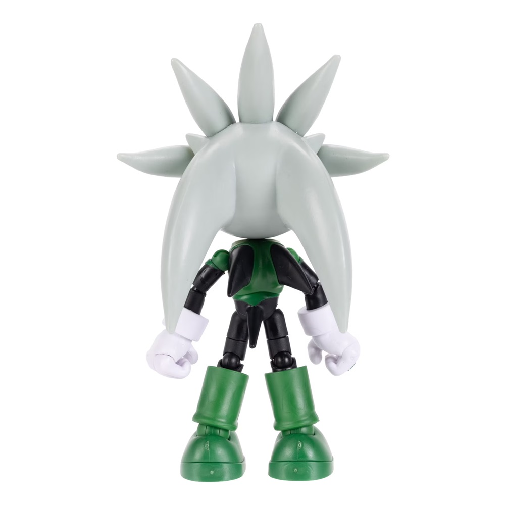FIGURA DC X SONIC - SILVER GREEN LANTERN ARTICULADO 13 CM - 4