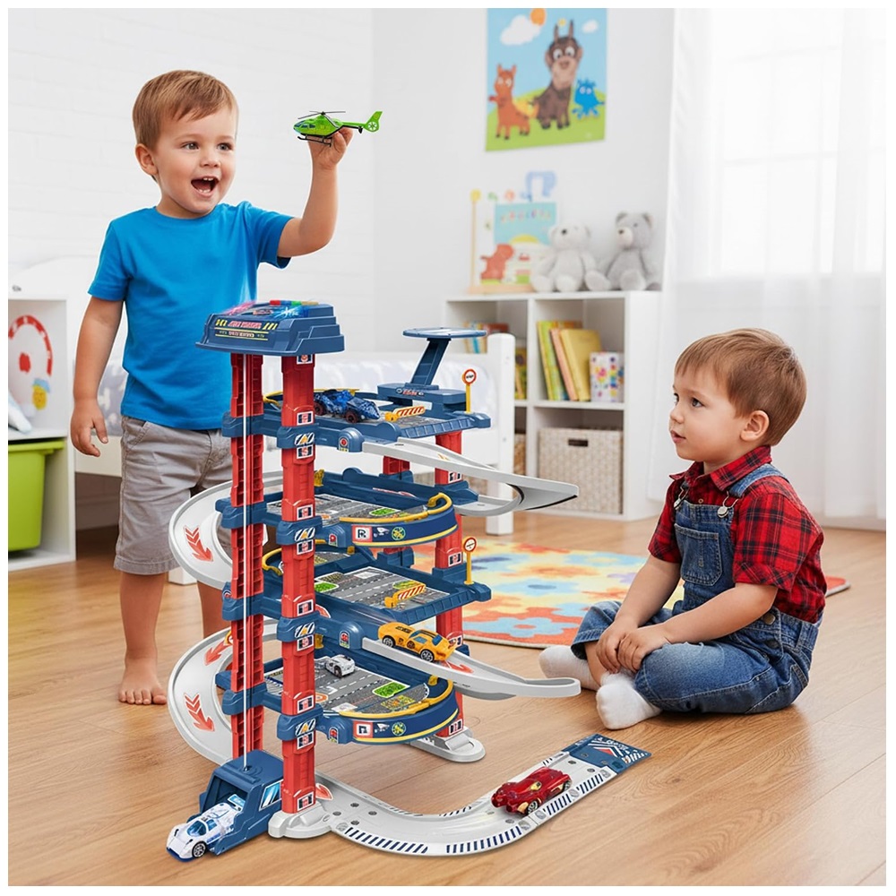 PISTA GARAJE UP AND DOWN GARAGE CITY 78 PCS - 2