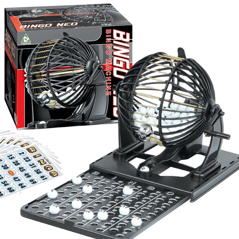 JUEGO DE MESA BINGO NEO DE METAL - 1