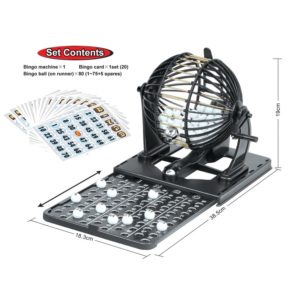 JUEGO DE MESA BINGO NEO DE METAL - 2