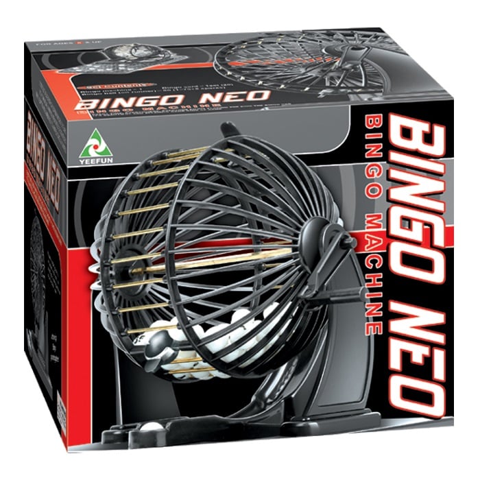 JUEGO DE MESA BINGO NEO DE METAL - 3