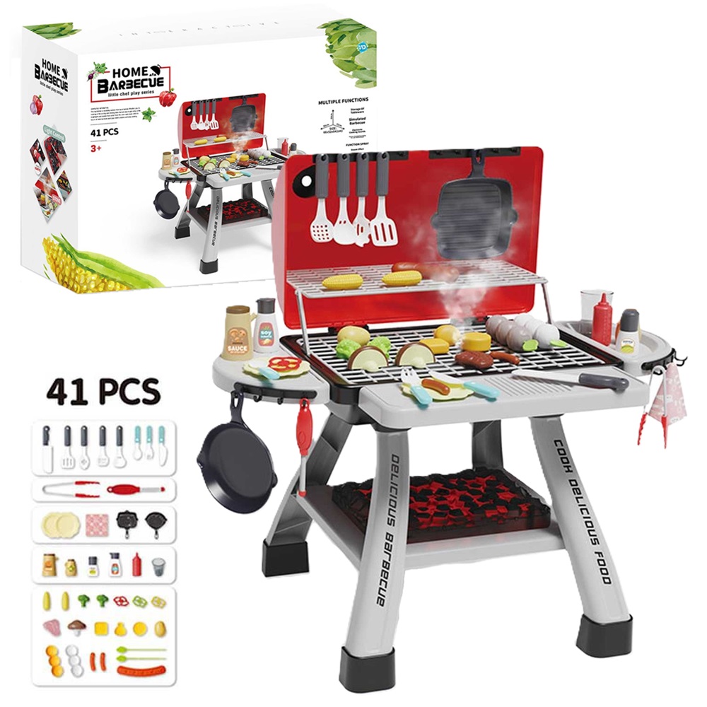 HOME BARBECUE COCINA PARRILLA PARA NIÑOS +41 PCS - 1