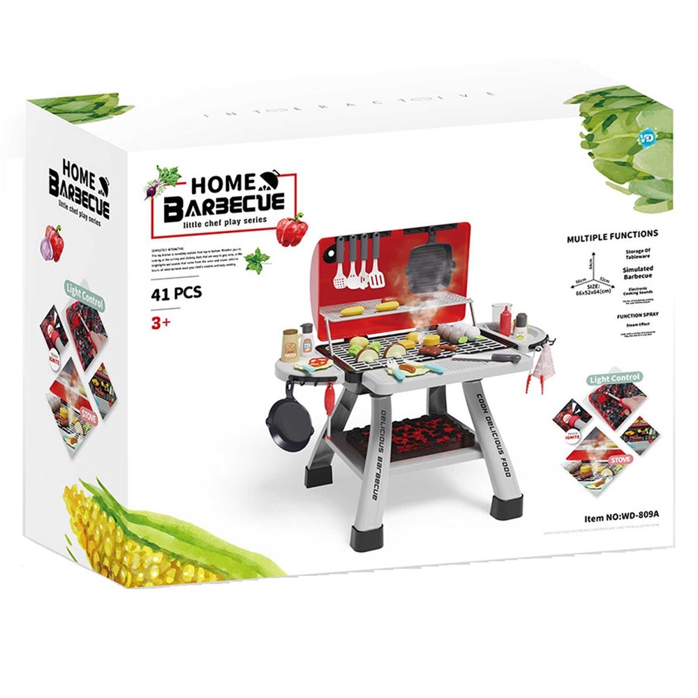 HOME BARBECUE COCINA PARRILLA PARA NIÑOS +41 PCS - 2