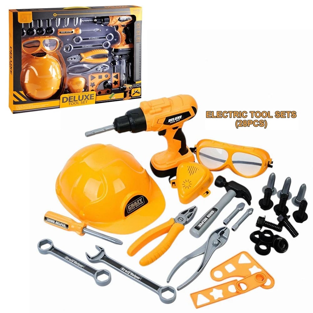 SET DE HERRAMIENTAS DELUXE PARA NIÑOS +28 PIEZAS - 1