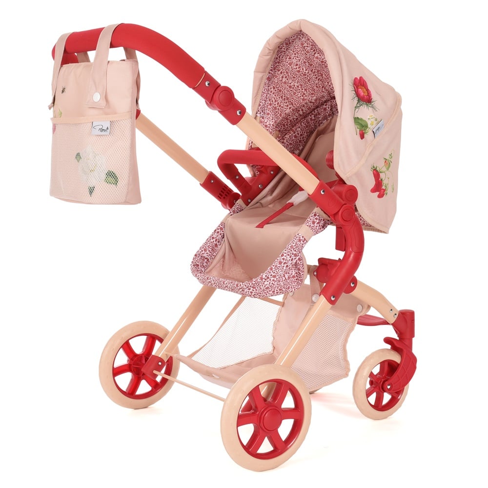 COCHE PARA MUÑECAS ROMA PRAMS RHS FLORA SINGLE - 2