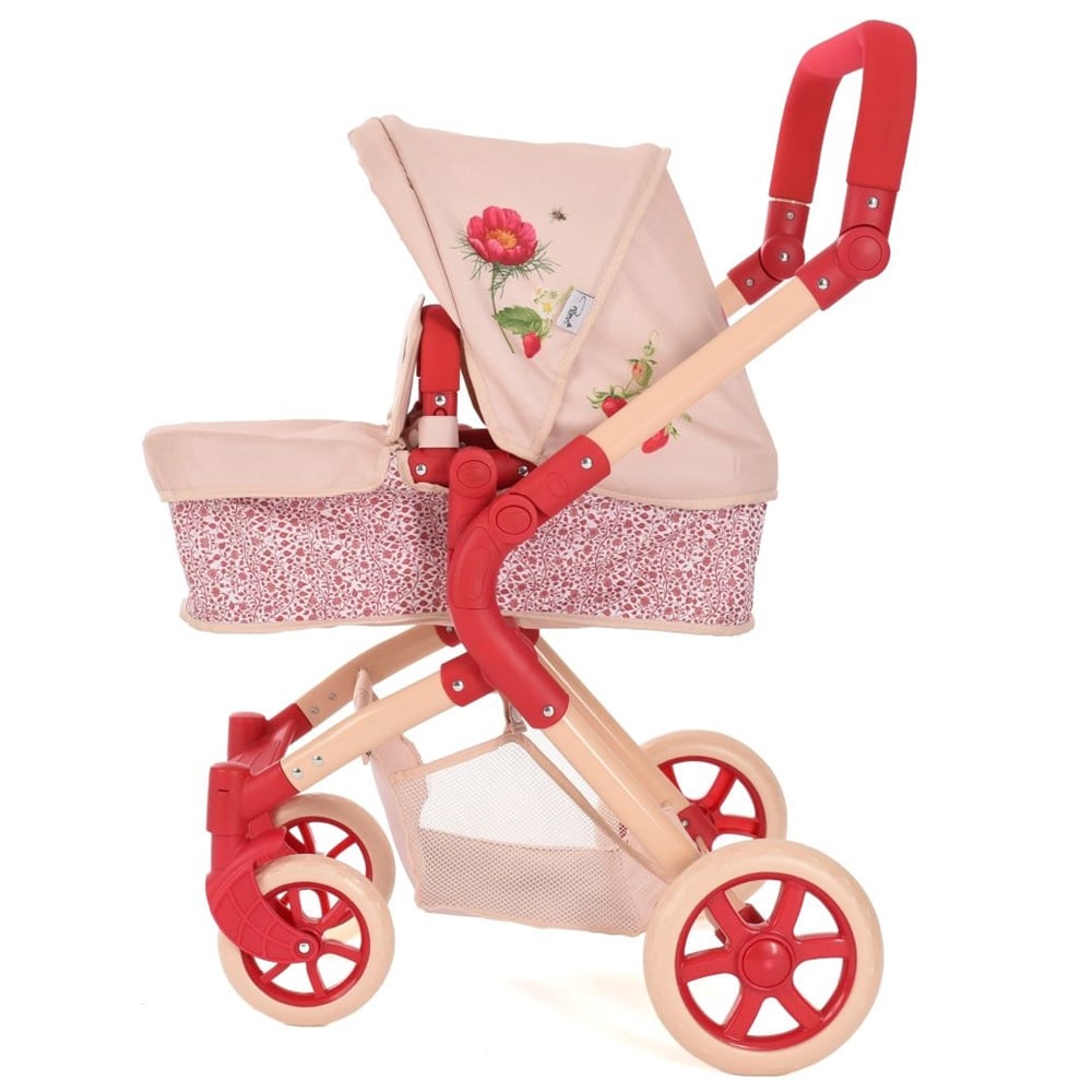 COCHE PARA MUÑECAS ROMA PRAMS RHS FLORA SINGLE - 5