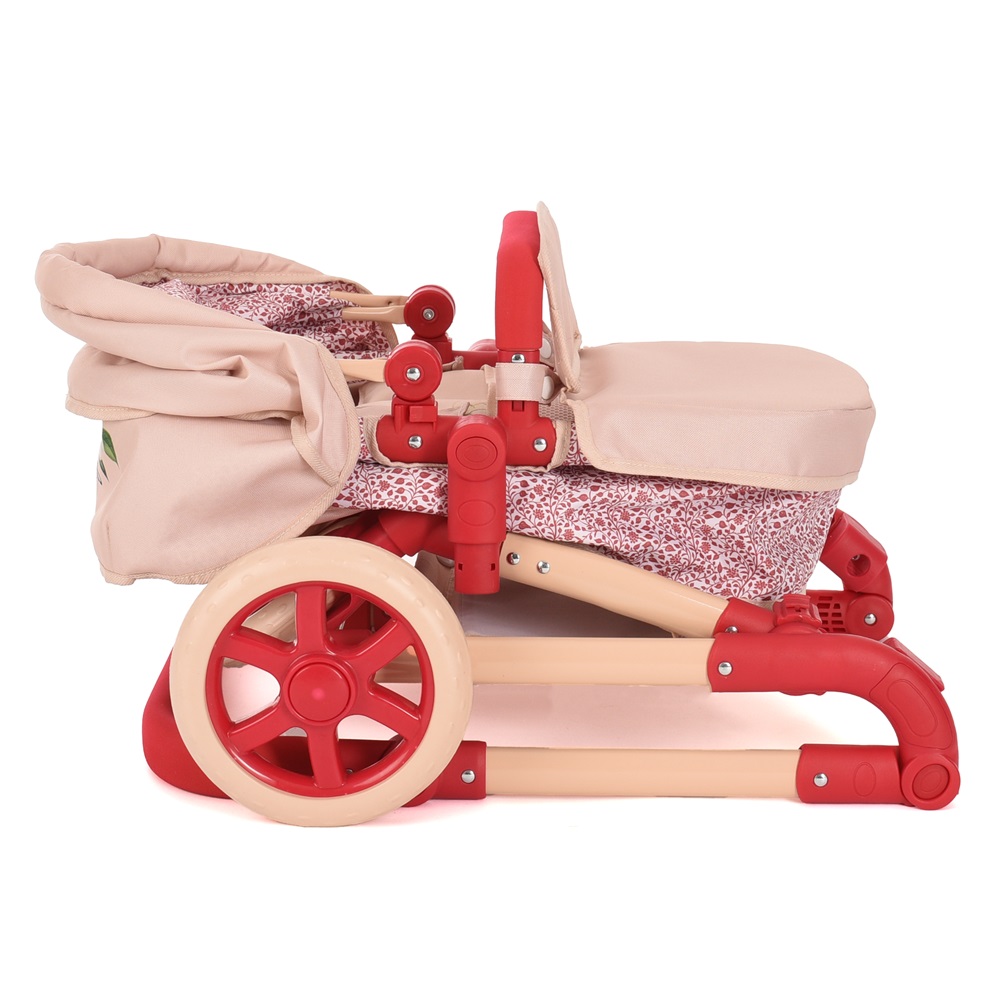COCHE PARA MUÑECAS ROMA PRAMS RHS FLORA SINGLE - 7