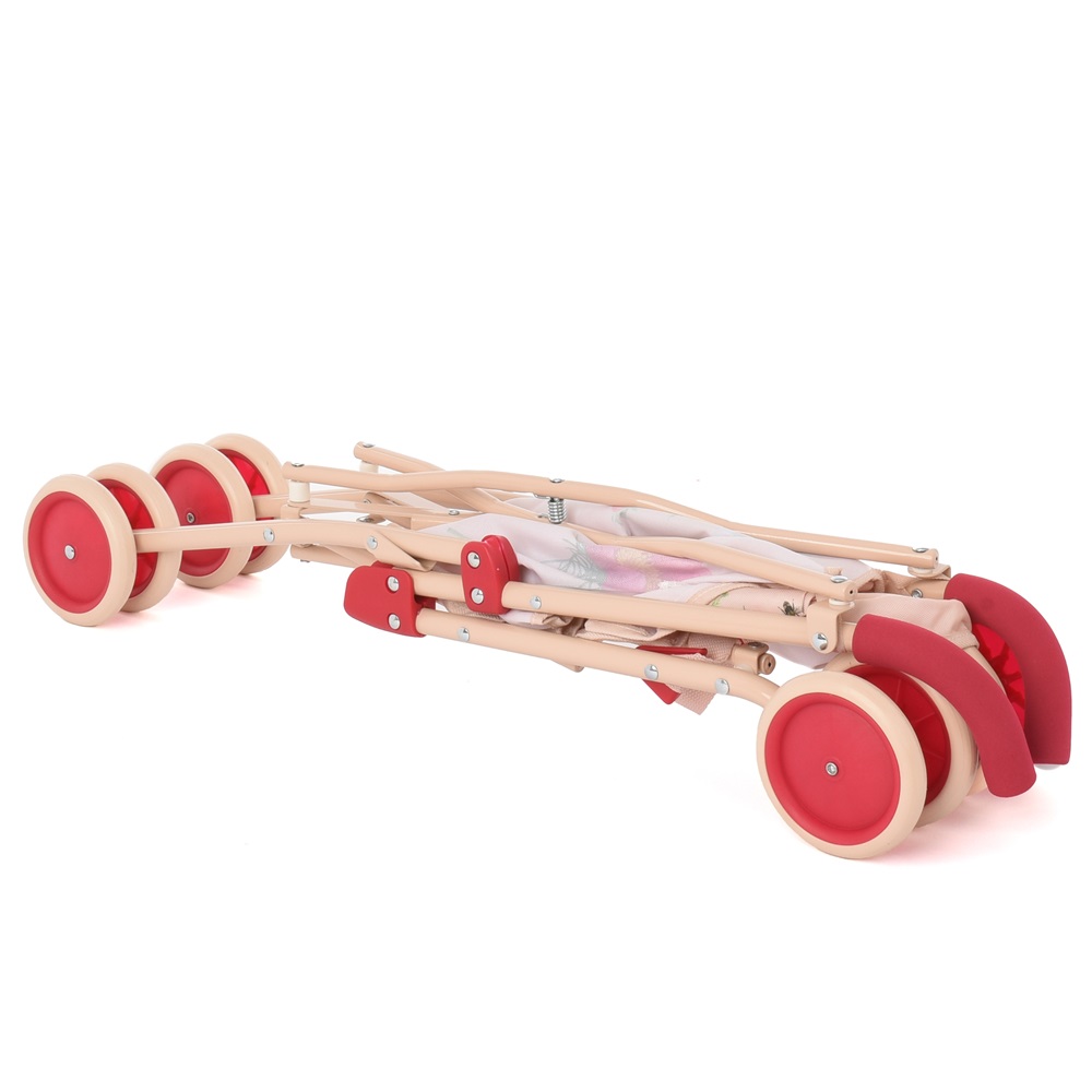 COCHE PARA MUÑECAS ROMA RHS FLORA UMBRELLA BUGGY XL - 4