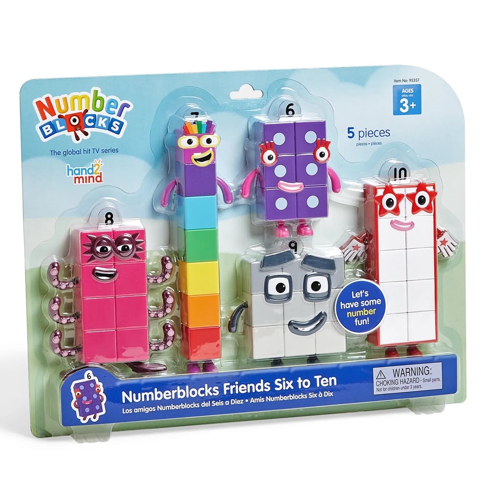NUMBERBLOCKS AMIGOS DEL SEIS AL DIEZ 6-10 - 1