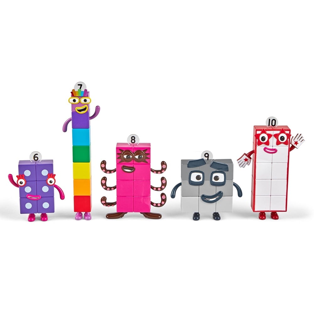NUMBERBLOCKS AMIGOS DEL SEIS AL DIEZ 6-10 - 2
