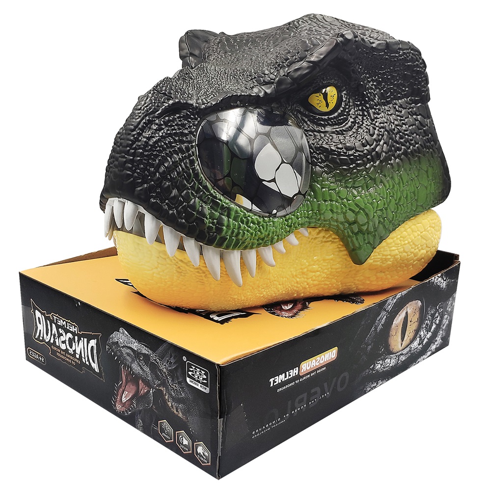 MÁSCARA DE DINOSAURIO T-REX REALISTA - 2