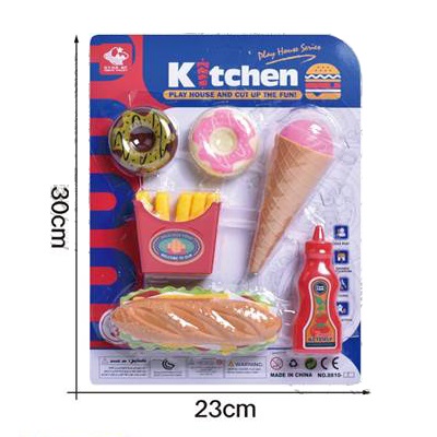 SET EN BLISTER DE COMIDA RÁPIDA PARA NIÑOS - HOT DOG - 2