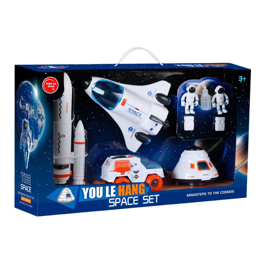SET DE VEHÍCULOS ESPACIALES CON ASTRONAUTAS - 3