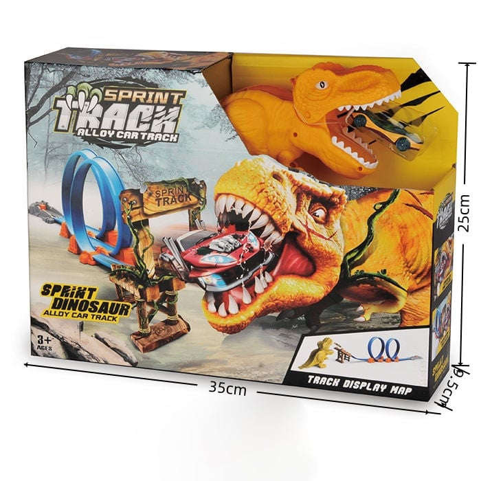PISTA DE CARRERAS DINOSAURIO SPRINT TRACK T-REX - 2