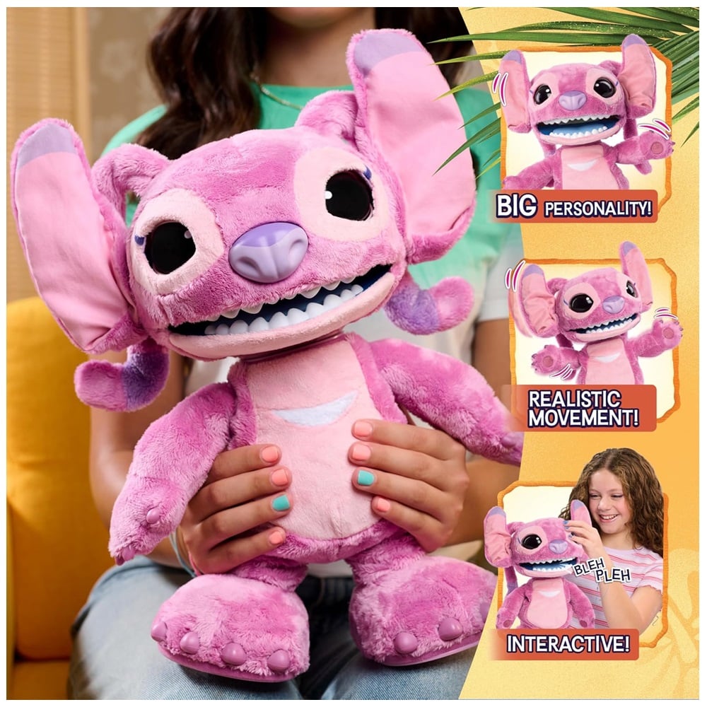 PELUCHE INTERACTIVO DISNEY STITCH ULTIMATE ANGEL 40 CM - 2