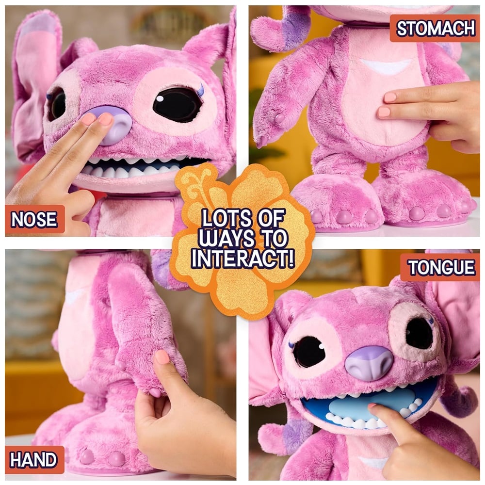PELUCHE INTERACTIVO DISNEY STITCH ULTIMATE ANGEL 40 CM - 3