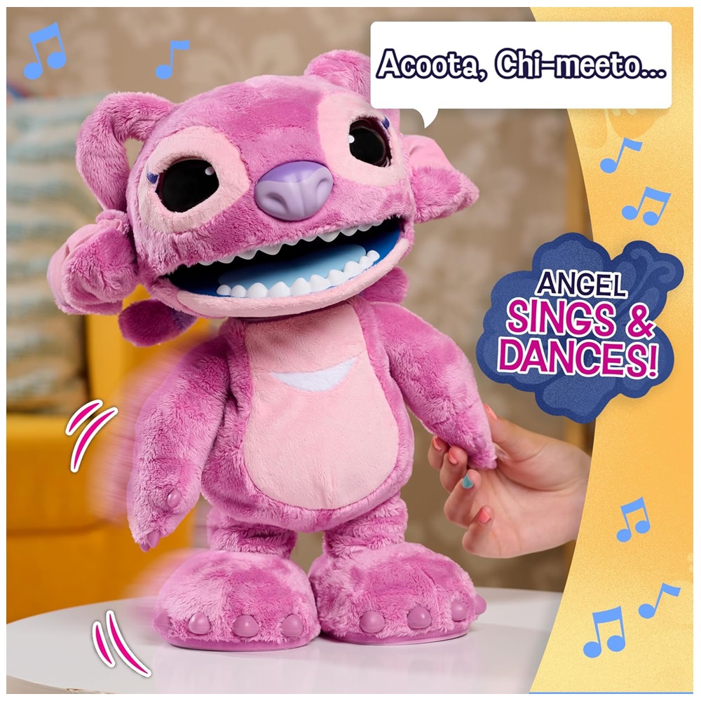 PELUCHE INTERACTIVO DISNEY STITCH ULTIMATE ANGEL 40 CM - 6
