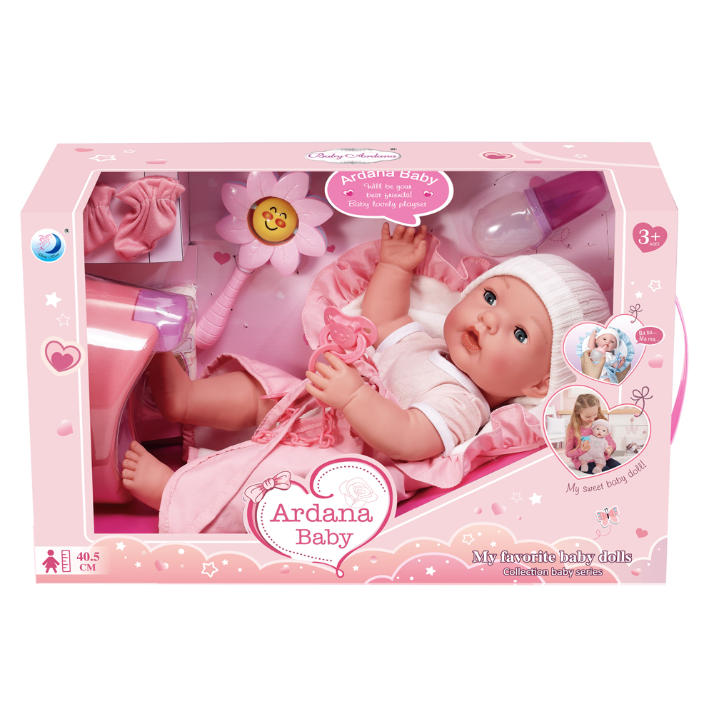 MUÑECA INTERACTIVA ARDANA BABY CON ACCESORIOS - 1