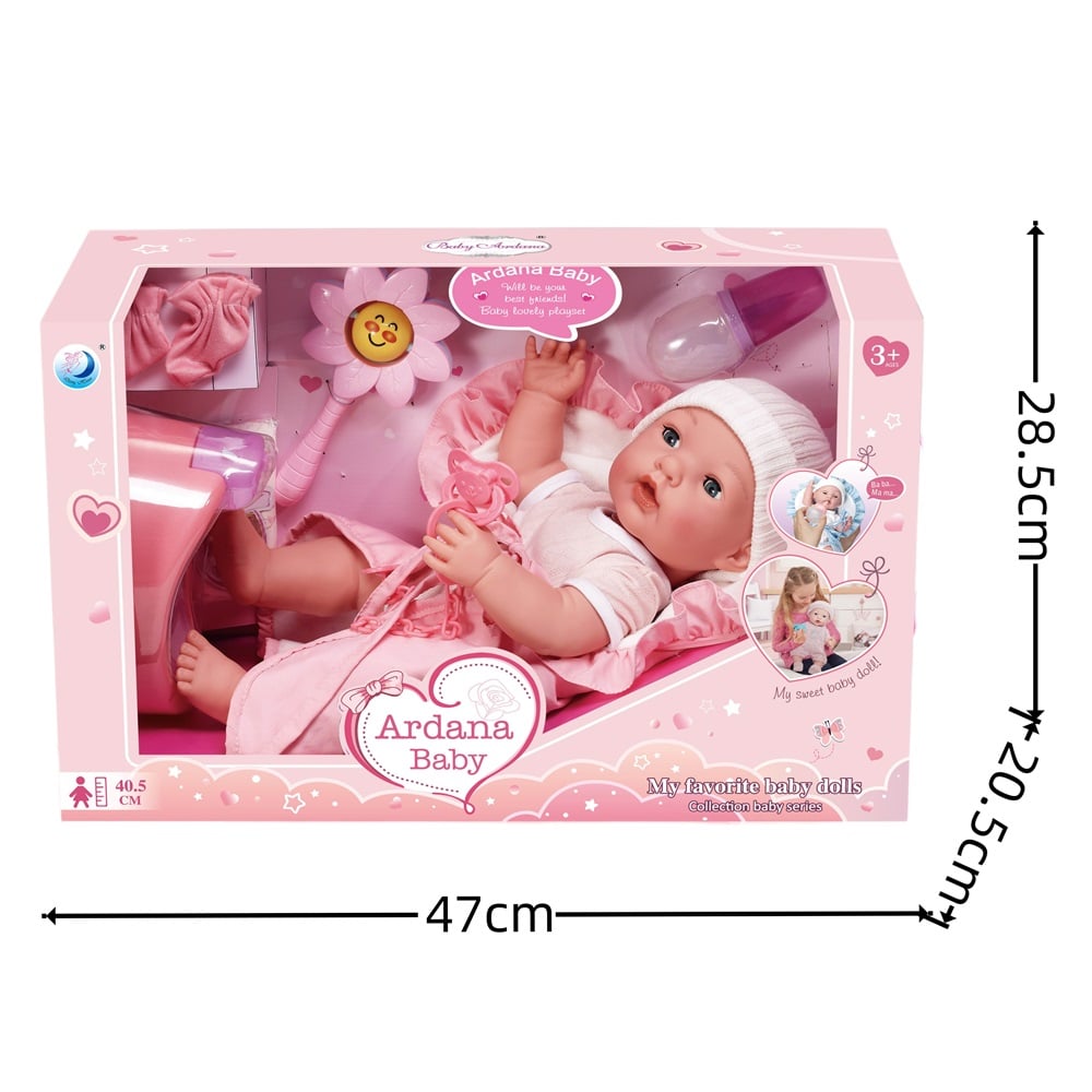 MUÑECA INTERACTIVA ARDANA BABY CON ACCESORIOS - 2