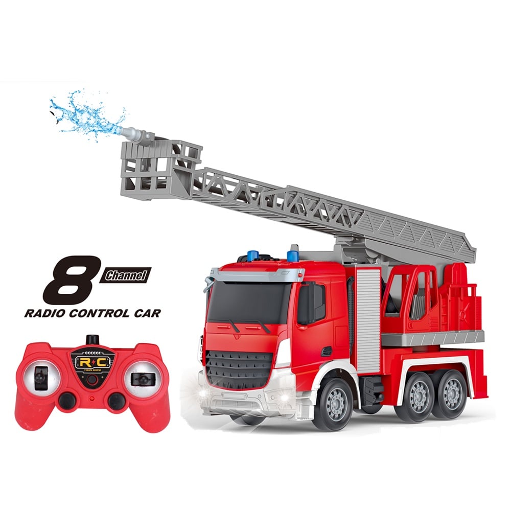 MEGA CAMIÓN DE BOMBEROS A CONTROL REMOTO ESCALA 1:12 - 3