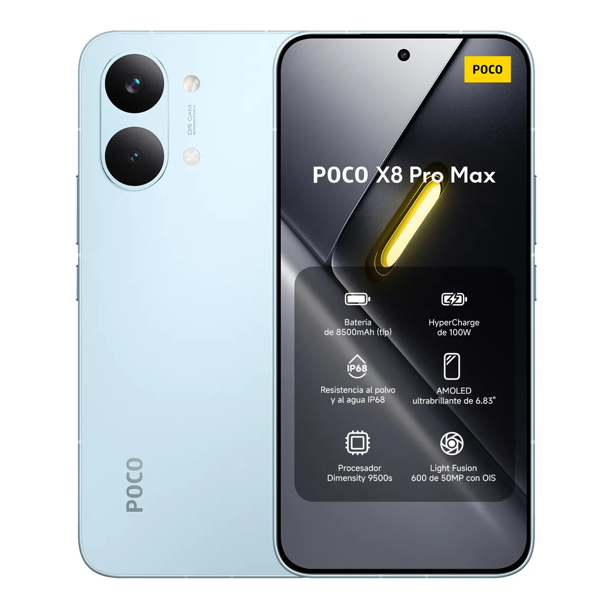 XIAOMI POCO X8 PRO MAX 256GB 12GB RAM REGISTRADO AZUL. - 1