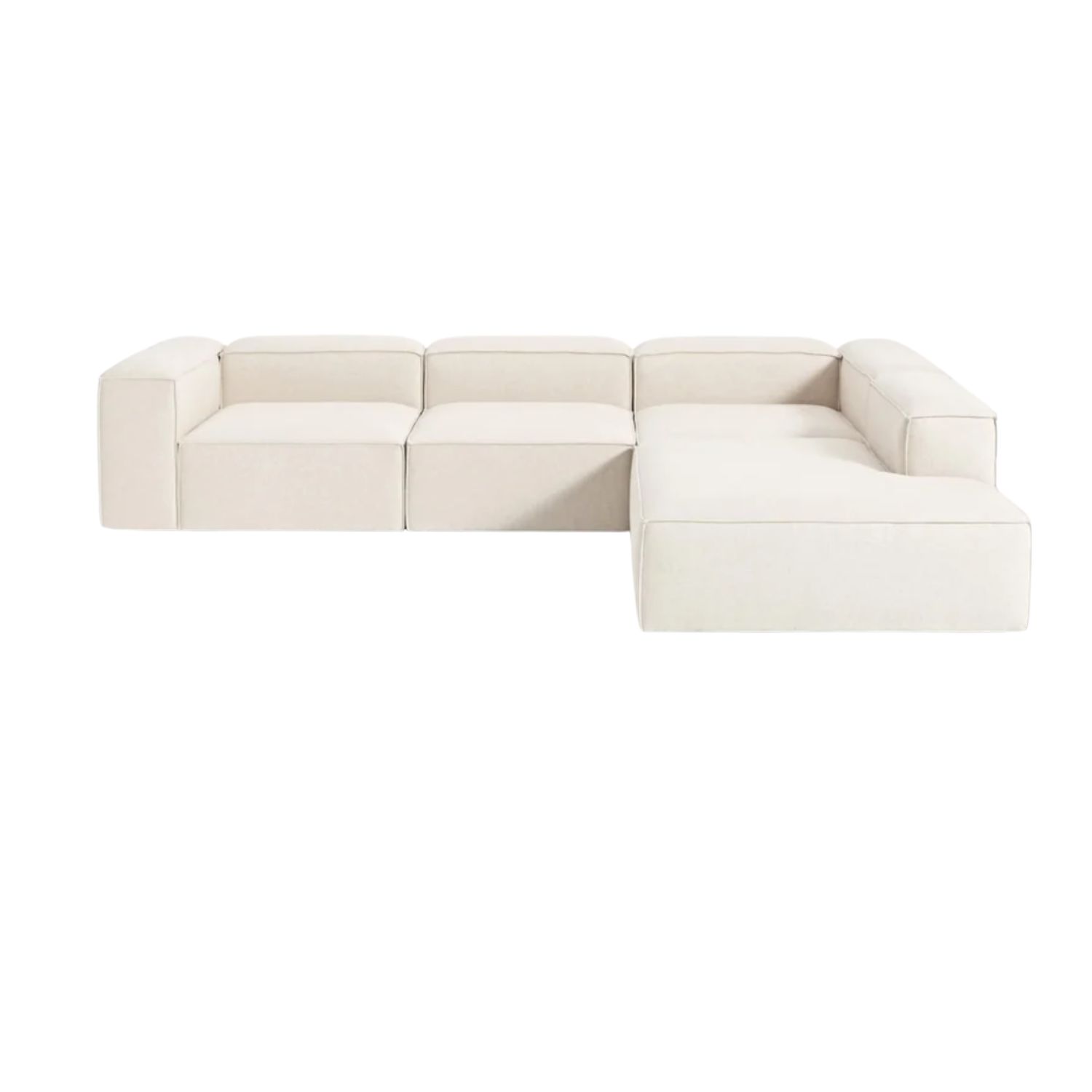 SECCIONAL MODULAR MARRUECOS DE 4 PIEZAS LMUEBLE EN TELA CHENILLE ANTIFLUIDO 280 X 185 CM - 4