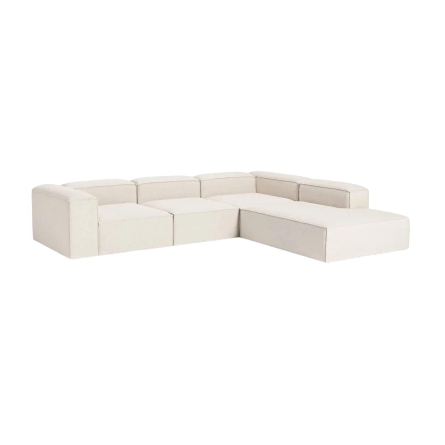 SECCIONAL MODULAR MARRUECOS DE 4 PIEZAS LMUEBLE EN TELA CHENILLE ANTIFLUIDO 280 X 185 CM - 6