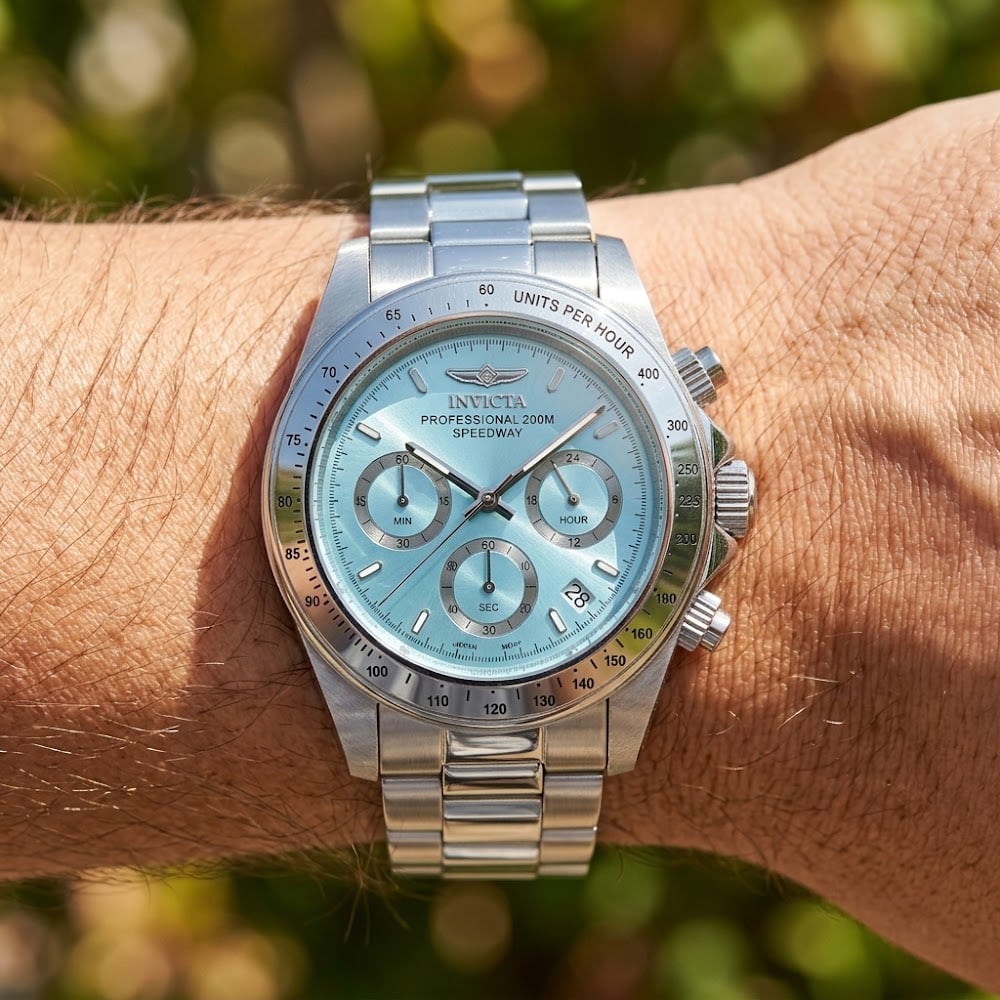 RELOJ HOMBRE INVICTA SPEEDWAY 49800 AZUL CLARO - 2