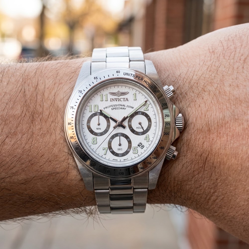 RELOJ HOMBRE INVICTA SPEEDWAY 17023 BLANCO - 2