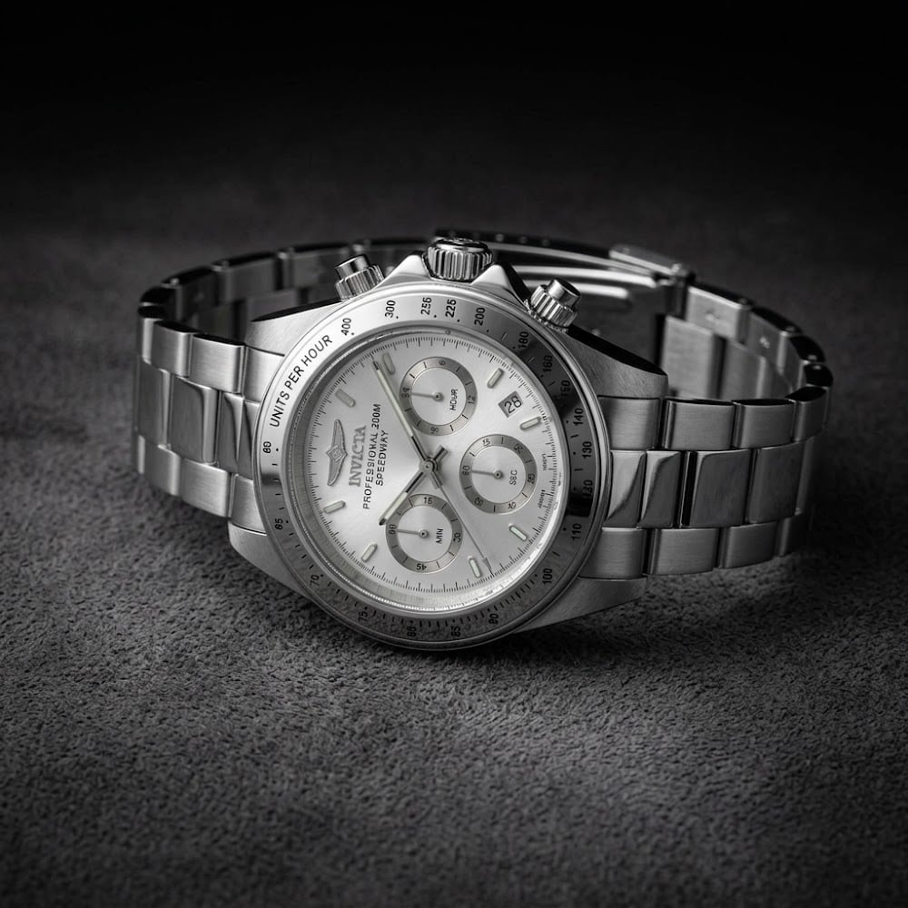 RELOJ HOMBRE INVICTA SPEEDWAY 14381 PLATEADO - 4