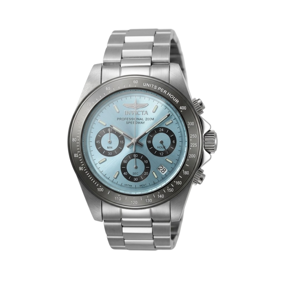 RELOJ HOMBRE INVICTA SPEEDWAY 15589 AZUL CLARO - 1