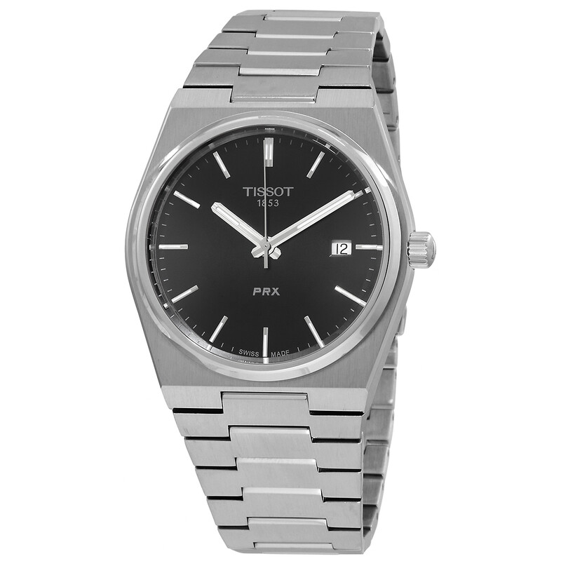 RELOJ TISSOT PRX 40MM HOMBRE DIAL NEGRO CUARZO SUIZO ACERO T137.410.11.051.00 - 1