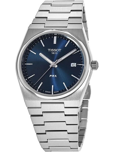 RELOJ TISSOT PRX 40MM HOMBRE DIAL AZUL CUARZO SUIZO ACERO T137.410.11.041.00 - 1