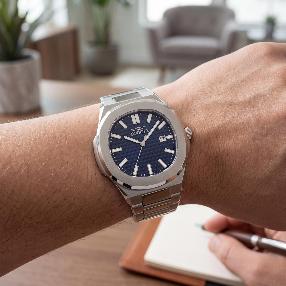 RELOJ HOMBRE INVICTA SPEEDWAY VEKTA 48320 AZUL - 2