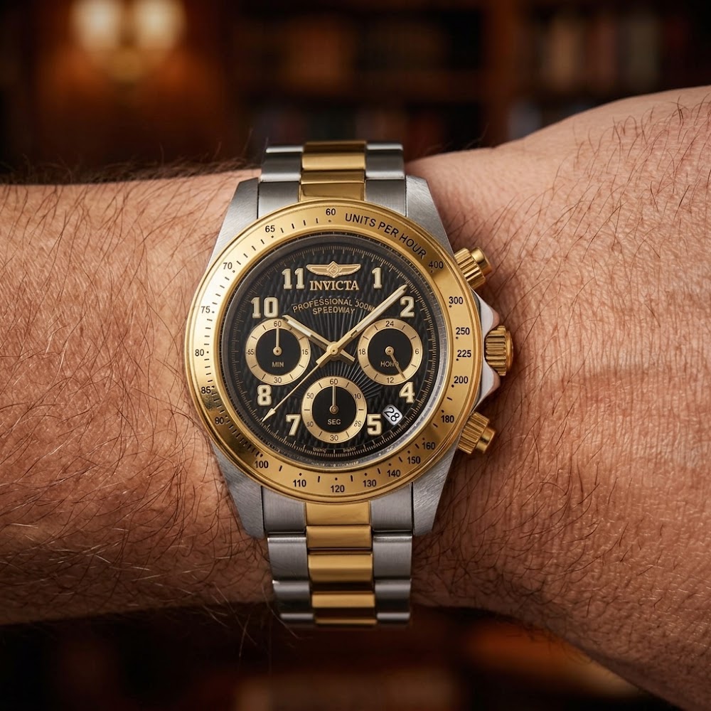 RELOJ HOMBRE INVICTA SPEEDWAY 17027 NEGRO - 2