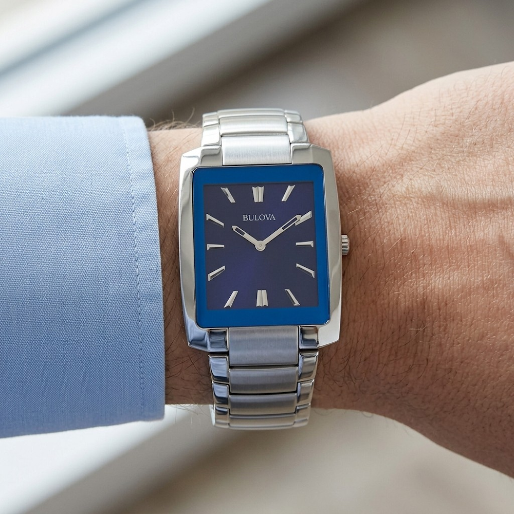 RELOJ HOMBRE BULOVA CLASSIC 96A169 AZUL - 4