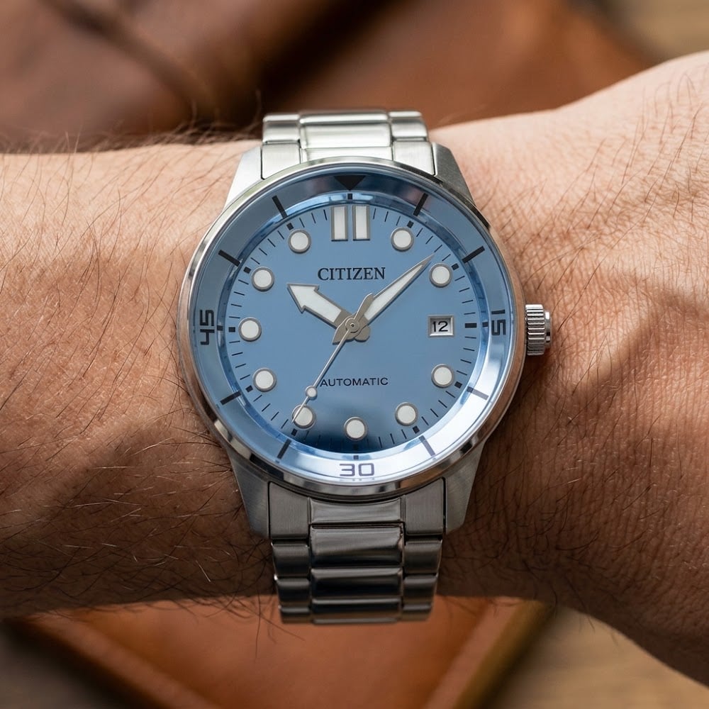 RELOJ HOMBRE CITIZEN MECHANICAL AUTOMATICO DIAL AZUL CLARO 40MM BRAZALETE ACERO NJ0191-83L - 2