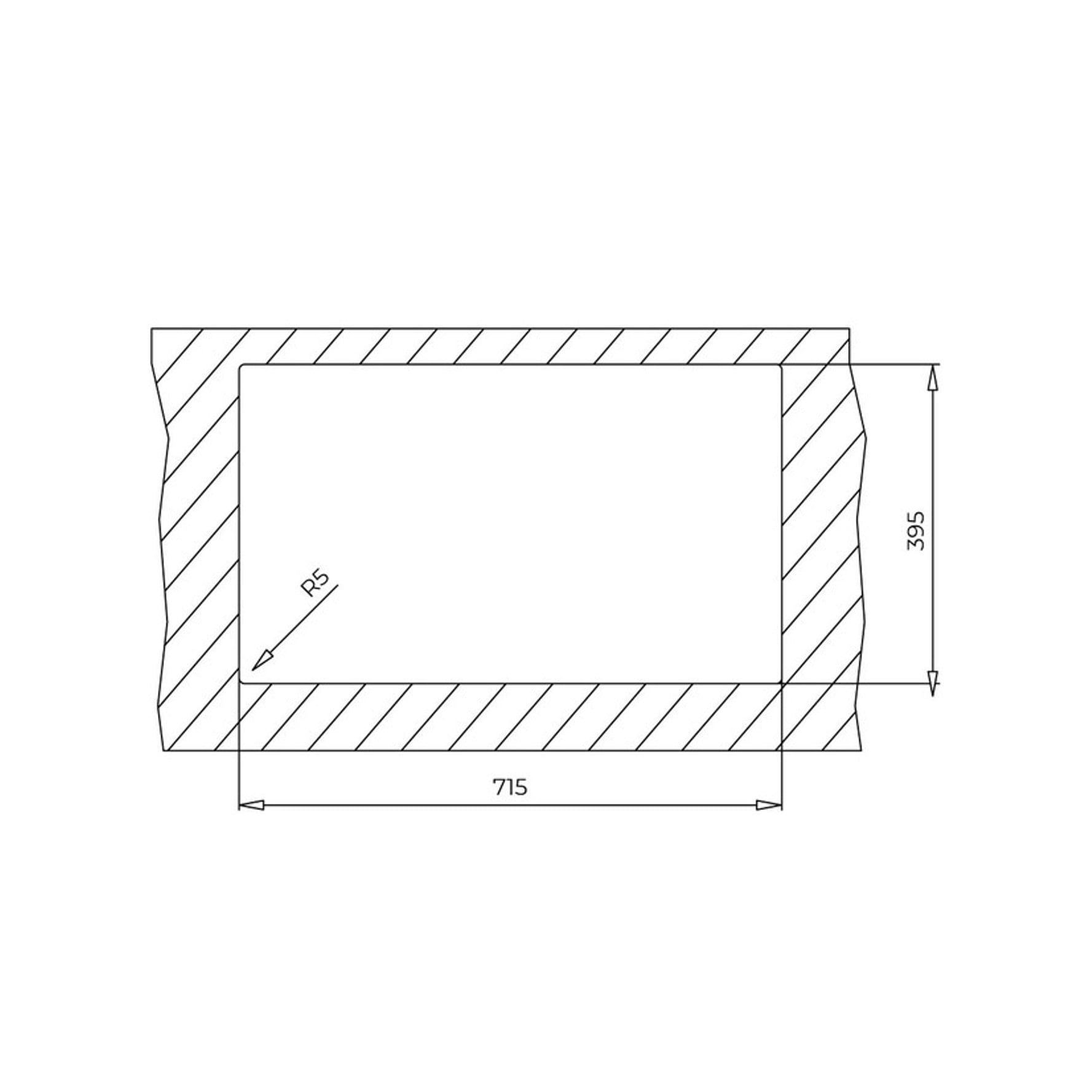 LAVADERO DE COCINA BAJO TABLERO GRANITO SQUARE 72.40 TG TEKA - 3
