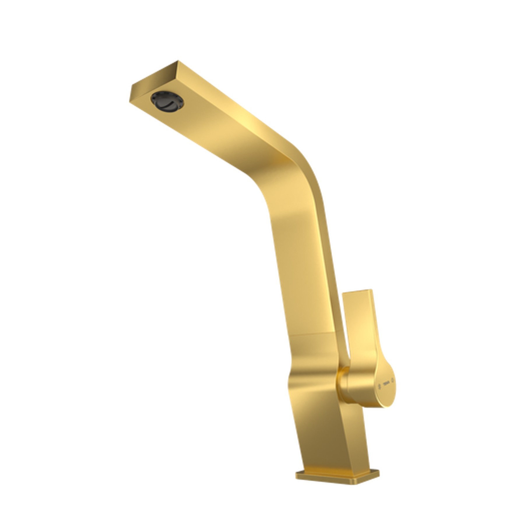 GRIFERÍA TEKA ICC 915 BRASS DORADO METÁLICO MONOMANDO DE COCINA - 3
