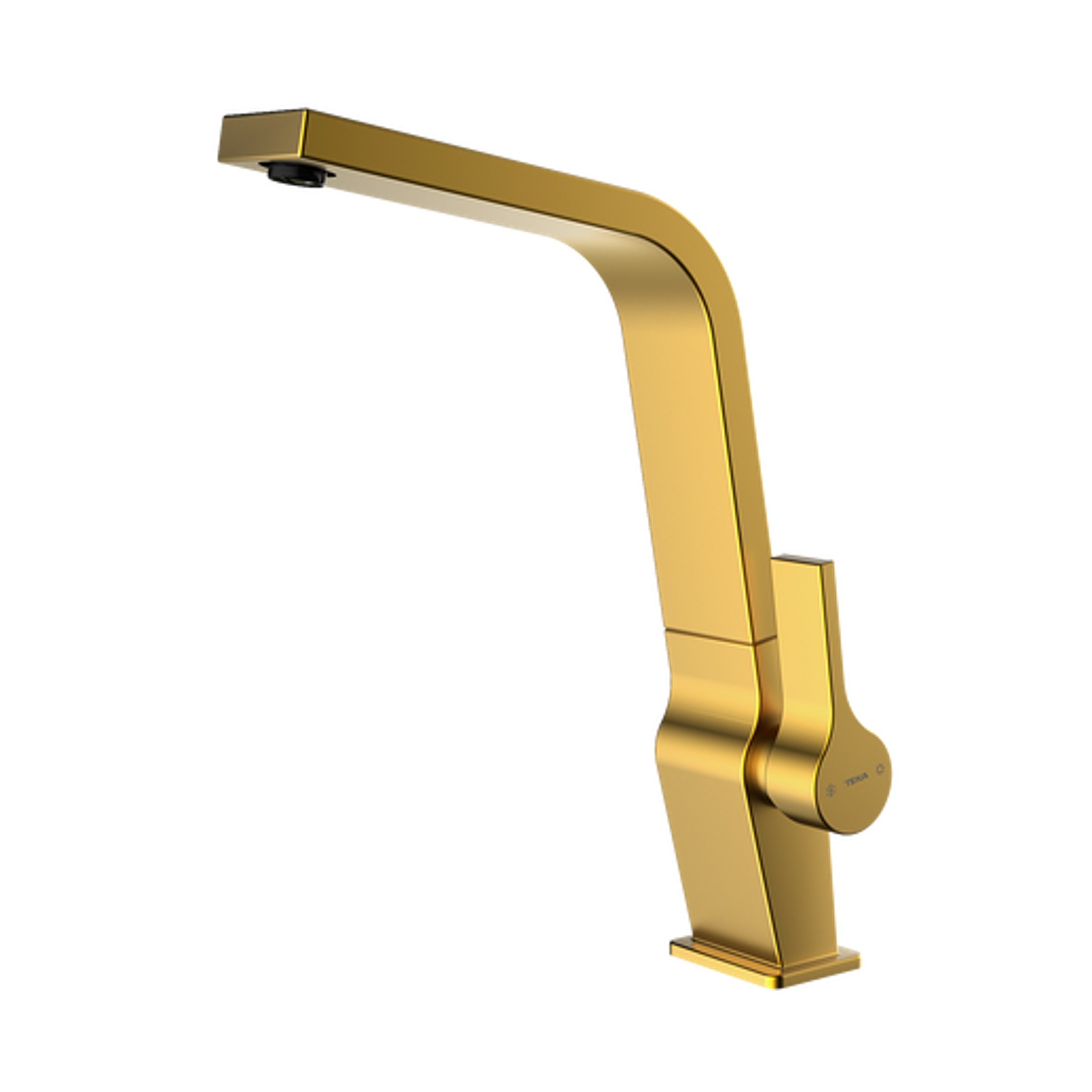 GRIFERÍA TEKA ICC 915 BRASS DORADO METÁLICO MONOMANDO DE COCINA - 4
