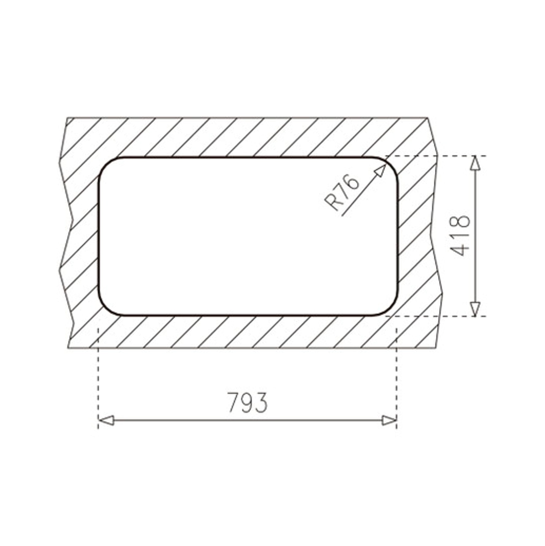 LAVAPLATOS TEKA TU 33.18 8R S/R 84 X 47 CM - 5