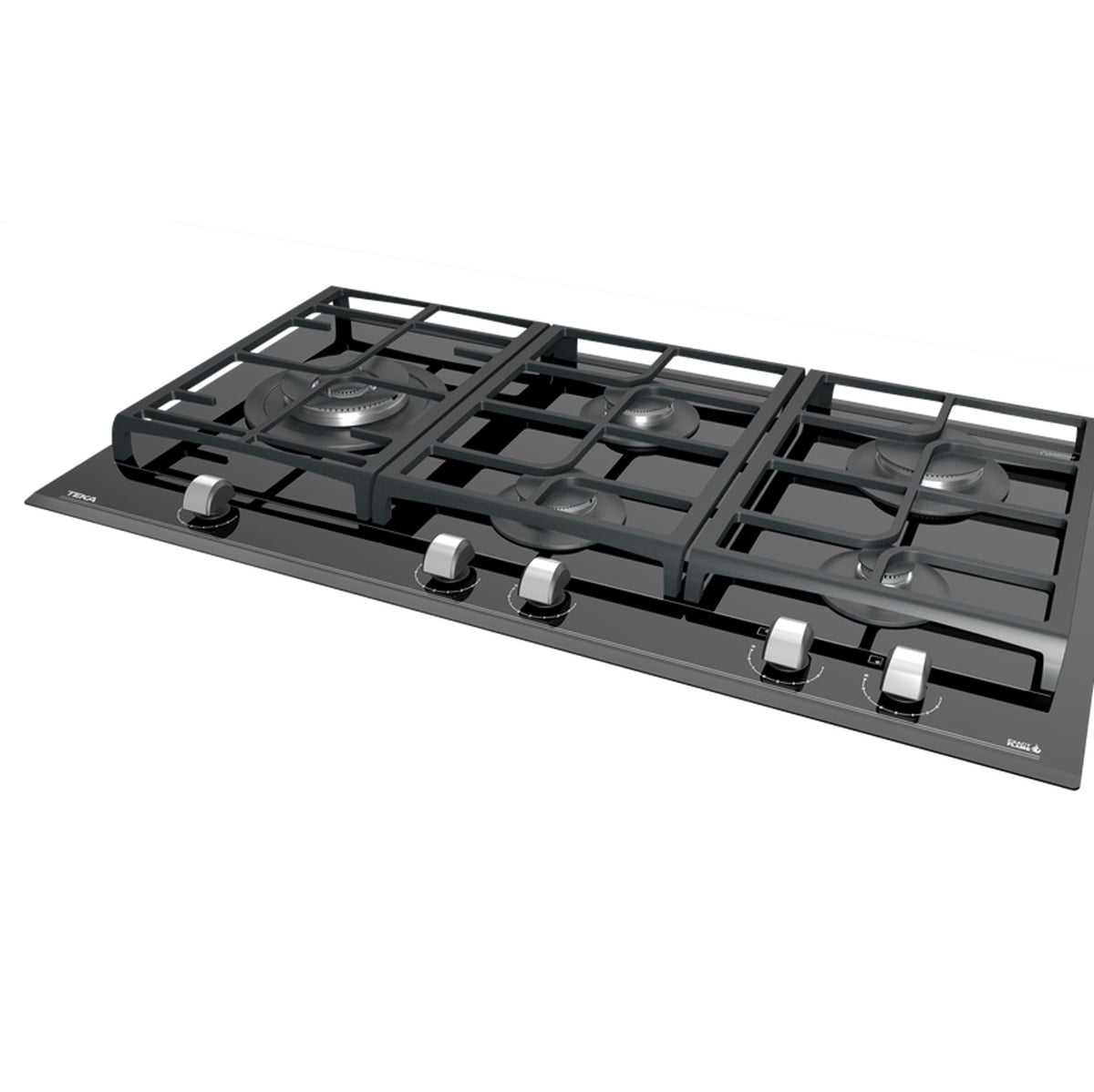 COCINA EMPOTRABLE A GAS 5 HORNILLAS 90CM GZC 95320 XBB TEKA - 2