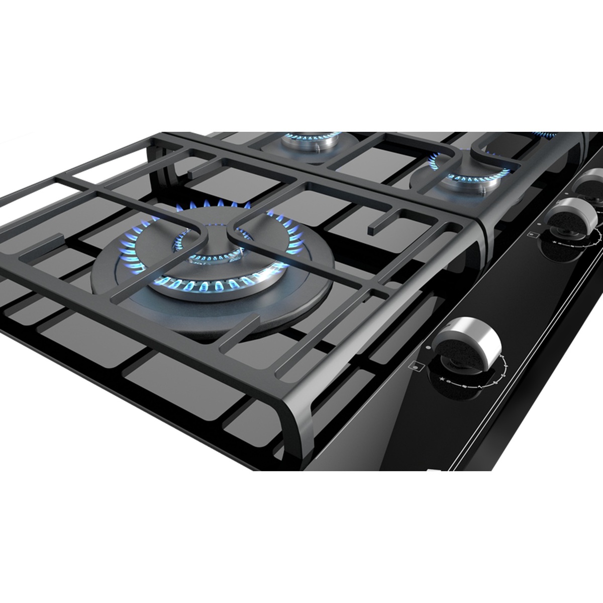 COCINA EMPOTRABLE A GAS 5 HORNILLAS 90CM GZC 95320 XBB TEKA - 3