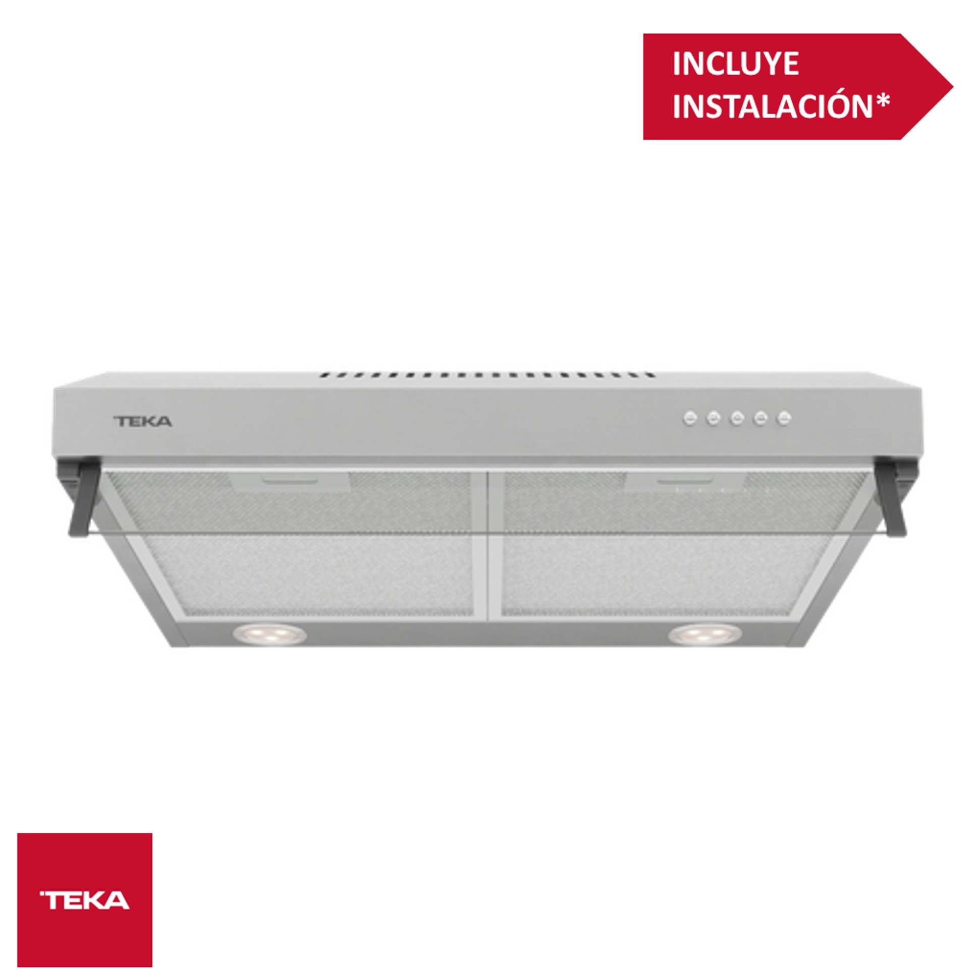 CAMPANA TEKA CX 62120 60CM 60 INOX - 1